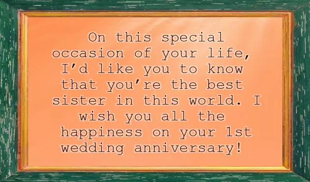 Short Anniversary Message