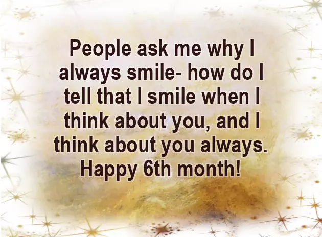 6 Month Anniversary Wishes For Sister