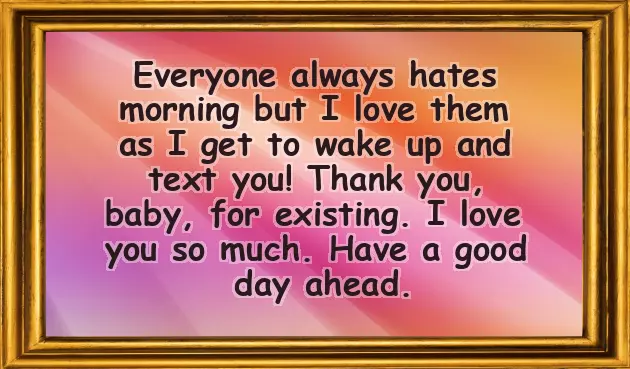 Good Morning Wish For Gf Good Morning Wish For Gf