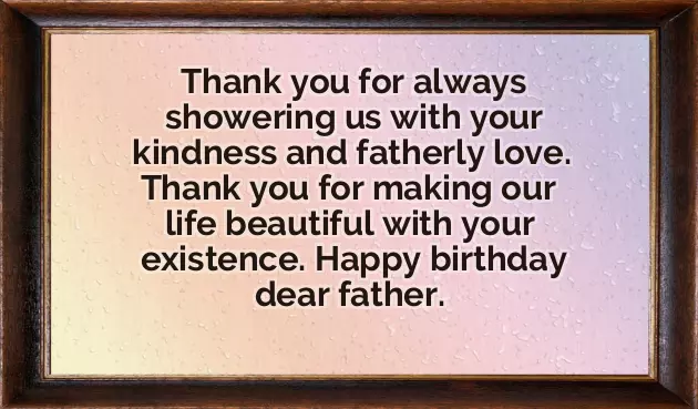 Birthday Blessing For Father