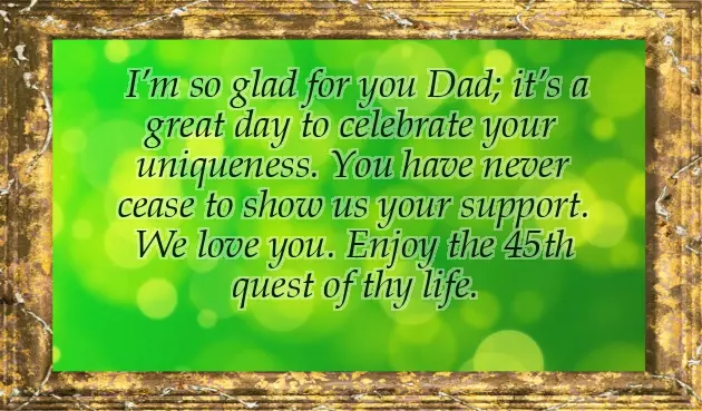 Happy Birthday 45 Years Old Happy Birthday 45 Years Old