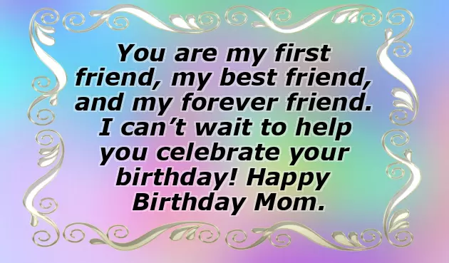 Happy Birthday To My Special Mum