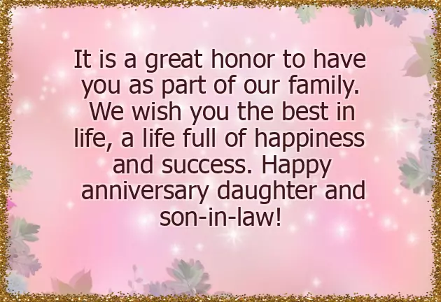 Happy Anniversary Daughter Happy Anniversary Daughter