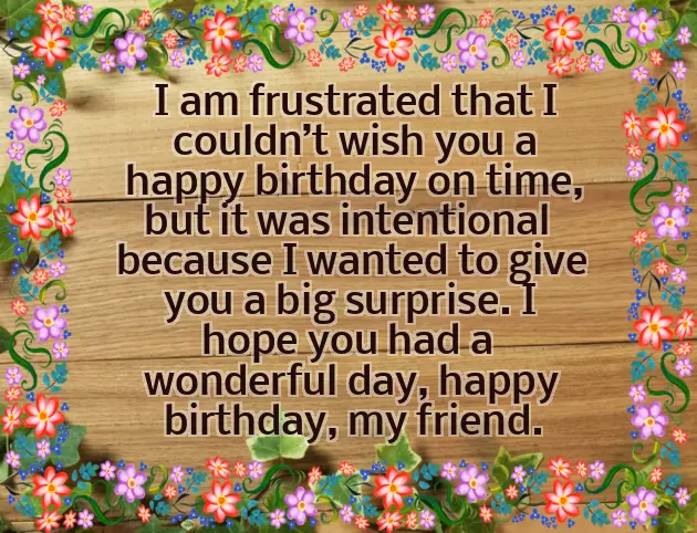 Happy Birthday Nice Day