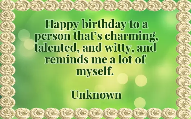 Wishes You A Very Happy Birthday