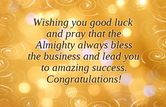 Congratulations Message For New Business Venture Congratulations Message For New Business Venture