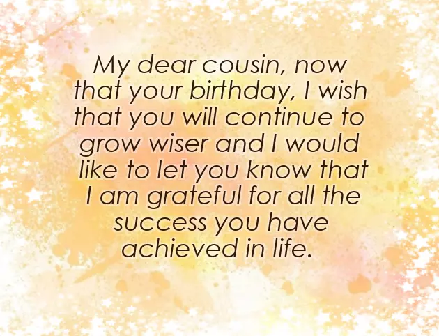Birthday Greetings For A Female Cousin Birthday Greetings For A Female Cousin