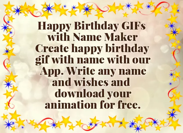 Happy Birthday With Name Happy Birthday With Name