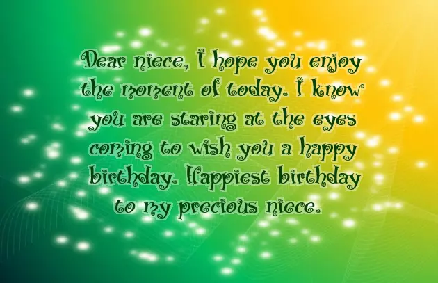 Happy Birthday To My 4 Year Old Niece