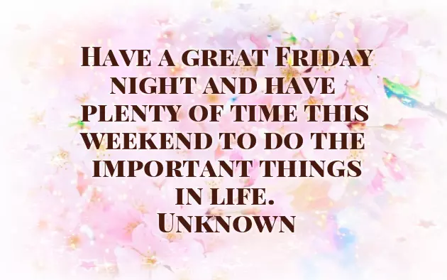 Good Evening Thursday