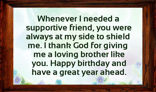 Birthday Wishes For Brother Big Brother