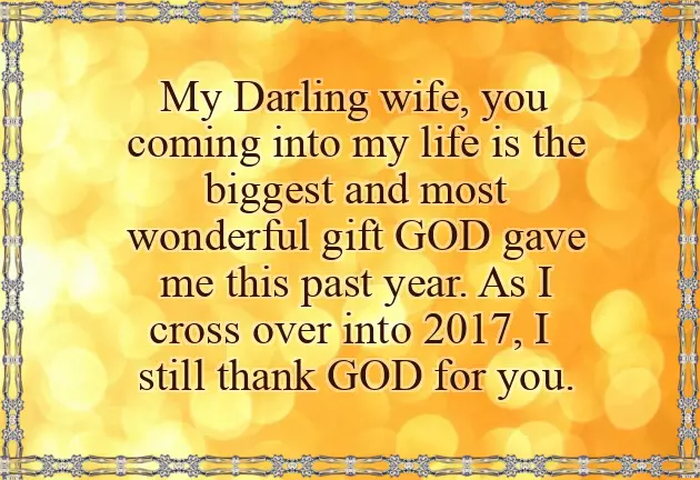 Happy New Year Wishes For Wife