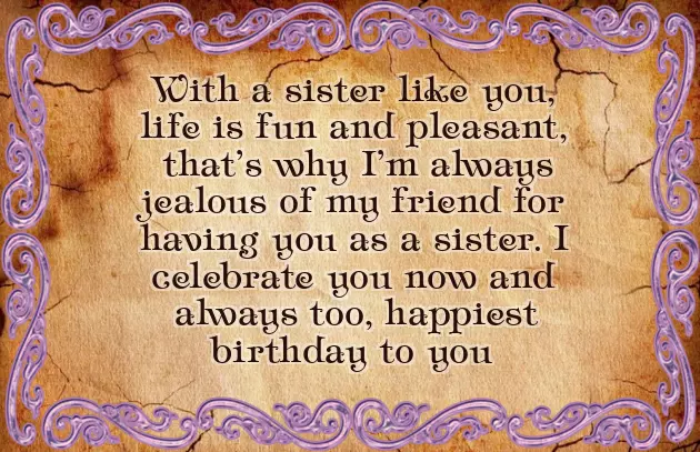 Best Friend Sister Birthday Wishes Best Friend Sister Birthday Wishes
