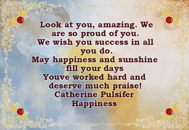 Congratulations Message For Students