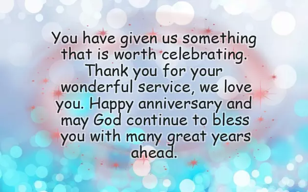 Organization Anniversary Wishes