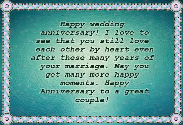 Anniversary Wishes For Two Couples