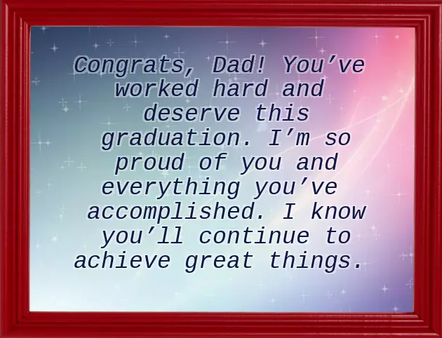 Congratulations To Parents On Son