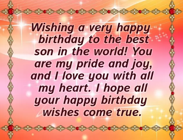 Mother Wishes For Her Son First Birthday Mother Wishes For Her Son First Birthday