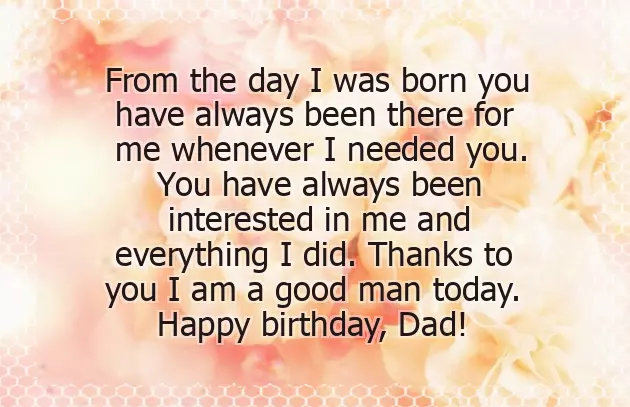 Happiest Birthday Papa