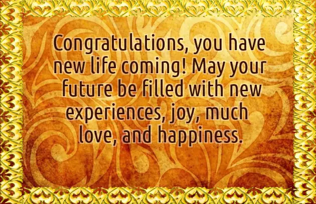 Congratulations First Time Parents