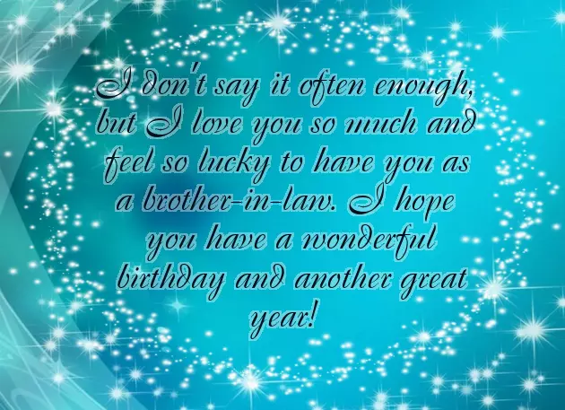 Happy Birthday Wishes To My Brother In Law