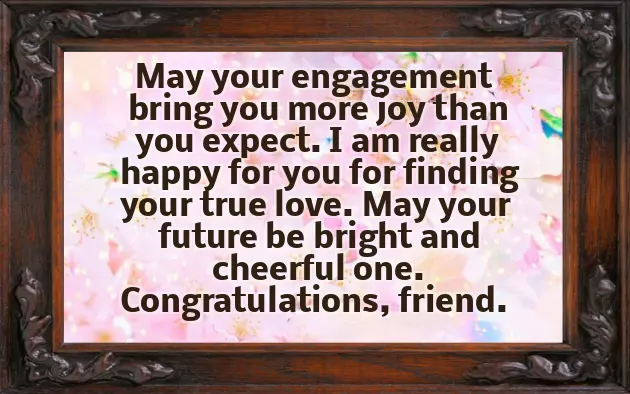 Wishing Congratulations On Engagement