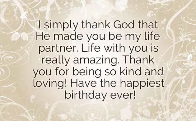 Happy Birthday Note To Husband