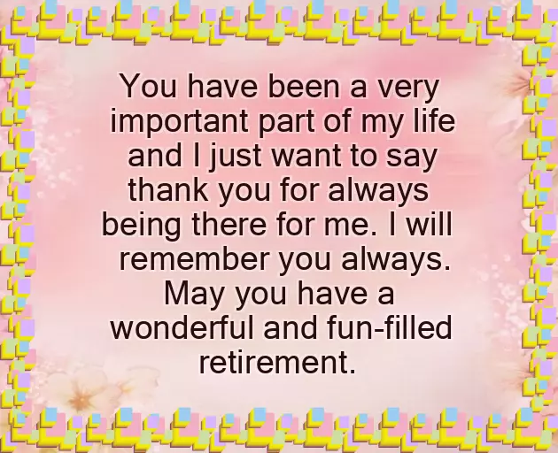 Retirement Wishes For Dad