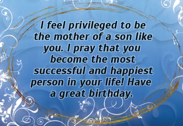 Simple Birthday Wishes To My Son Simple Birthday Wishes To My Son