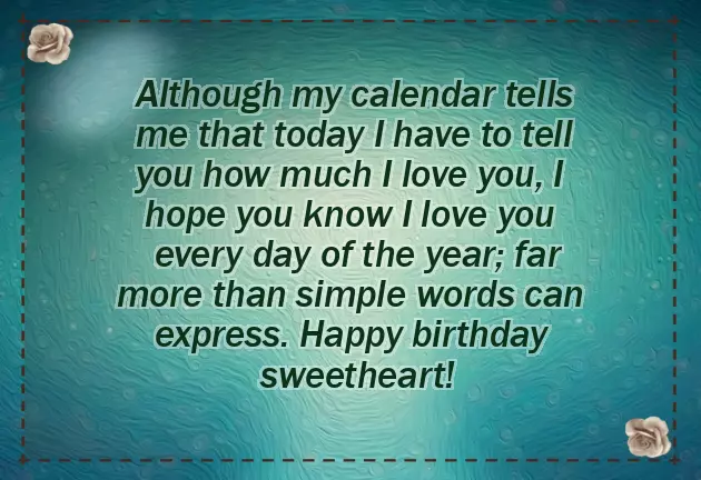 Birthday Wishes To My Fiance