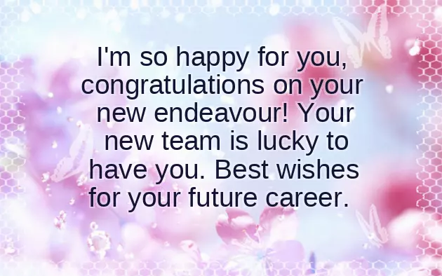 I Wish You All The Success In Your Future