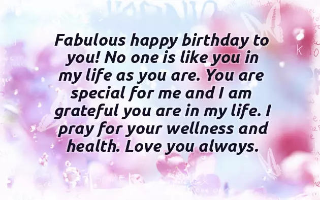 Birthday Blessings For Love