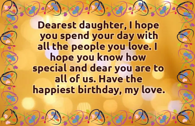 Free Birthday Wishes Daughter Free Birthday Wishes Daughter
