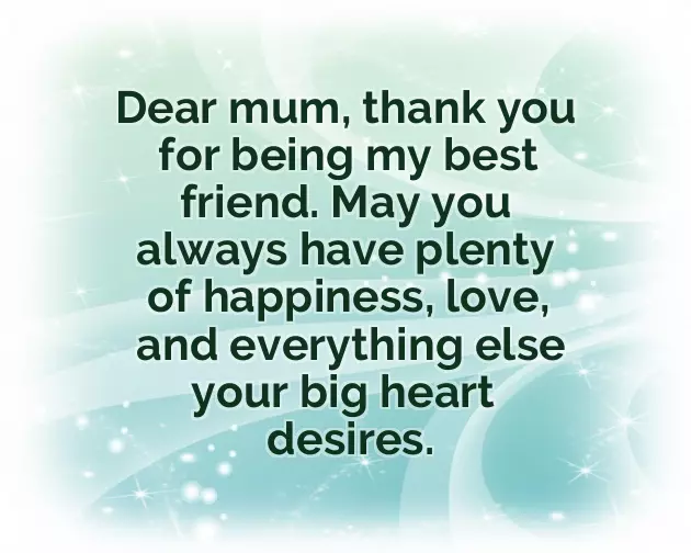 Birthday Message For A Mother Friend