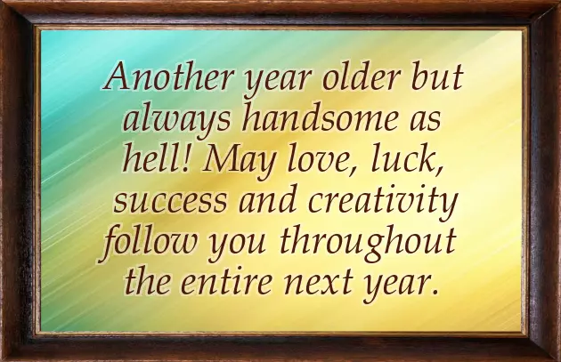 Happy Birthday Handsome Gif