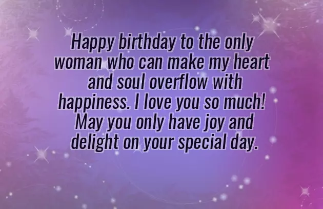 Good Words For Wife Birthday