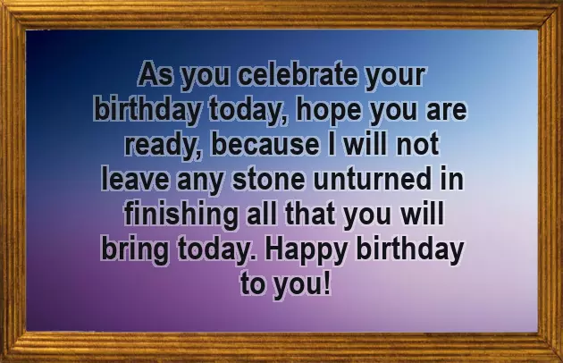 Boss Birthday Wishes Funny