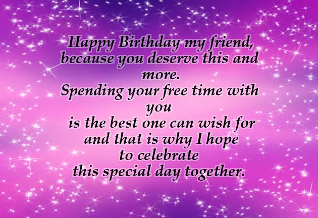 Birthday Wishes To Old Friend