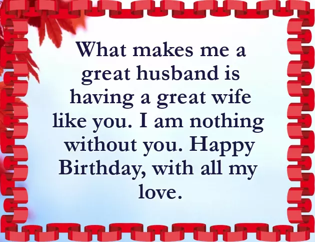 Happy Birthday Wishes To Wife Gif