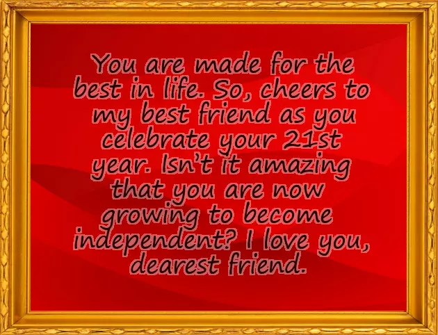 Happy 21St Birthday My Daughter