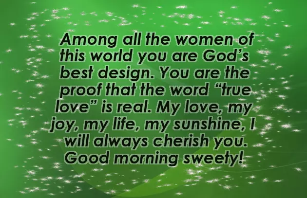 Good Morning Message To My Lovely Woman Good Morning Message To My Lovely Woman