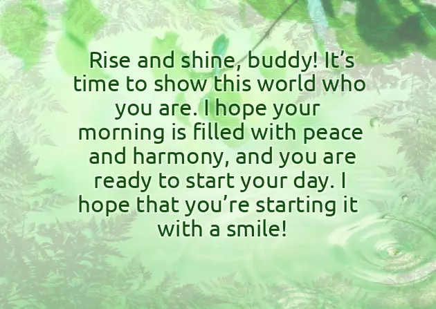 Cheerful Morning Messages