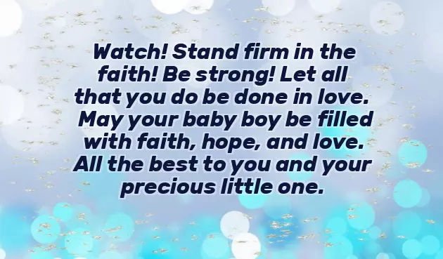 Congratulations To Parents For Baby Boy