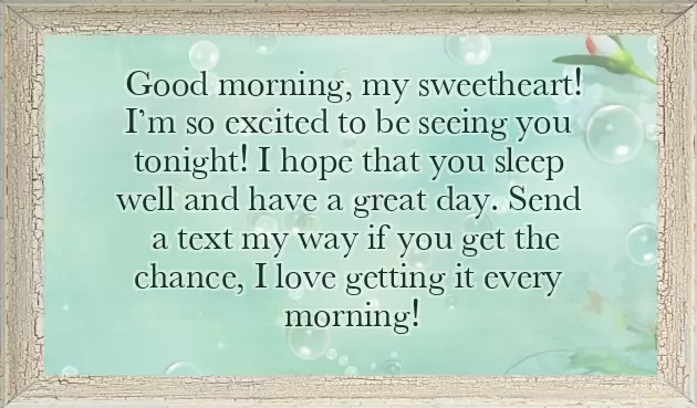 Good Morning Message For Darling