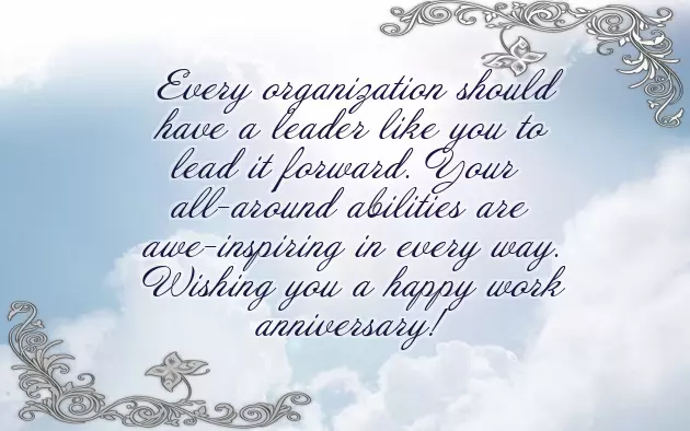 Congratulations On Your First Year Work Anniversary