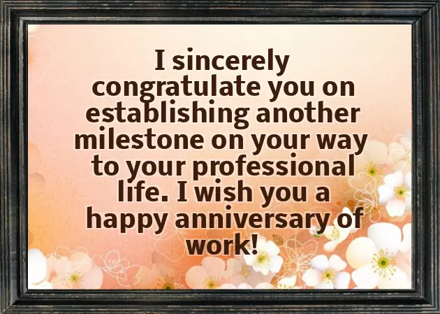 20 Years Congratulations