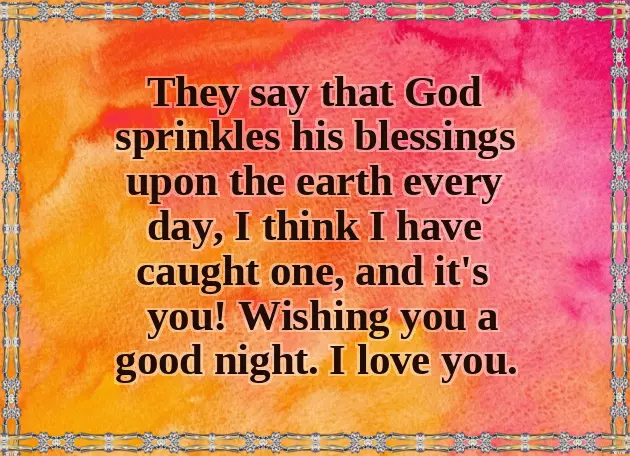 Love You Have A Good Night Love You Have A Good Night