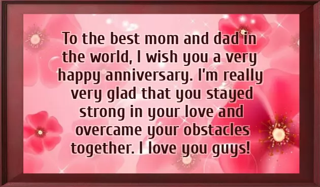 Anniversary Quotes For Mom And Dad