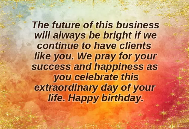Birthday Wishes For An Employee