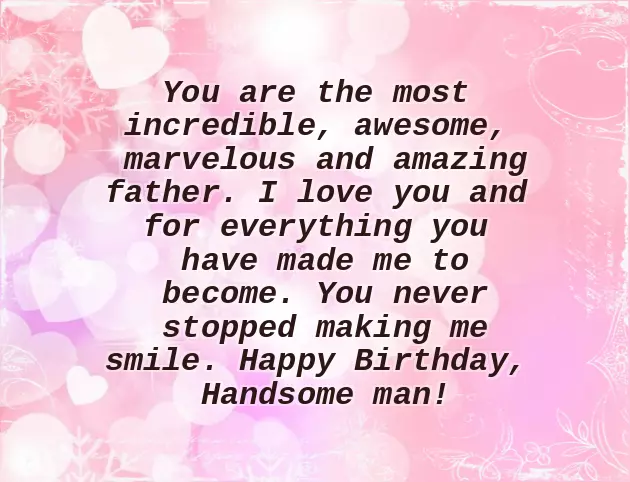 Birthday Wishes For Baby Girl From Father